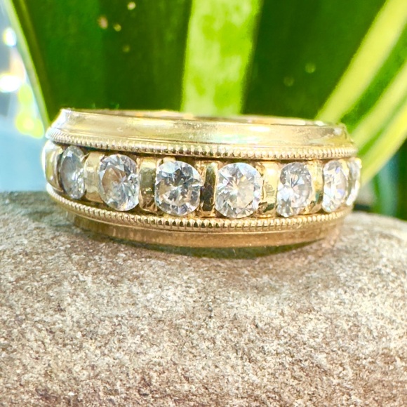 14k Diamond Band - Picture 8 of 8